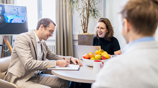 Team evaluiert Studienergebnisse